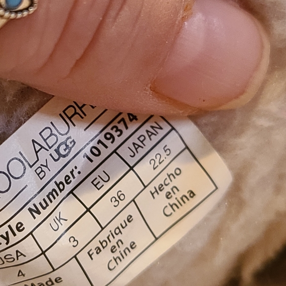 Koolaburra by UGG Pinke suede leather winter boots youth girls size 4 - Picture 2 of 12